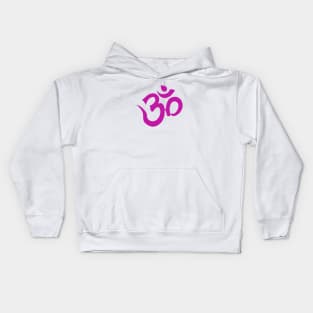 Om Spiritual Awareness Meditation Yoga Kids Hoodie